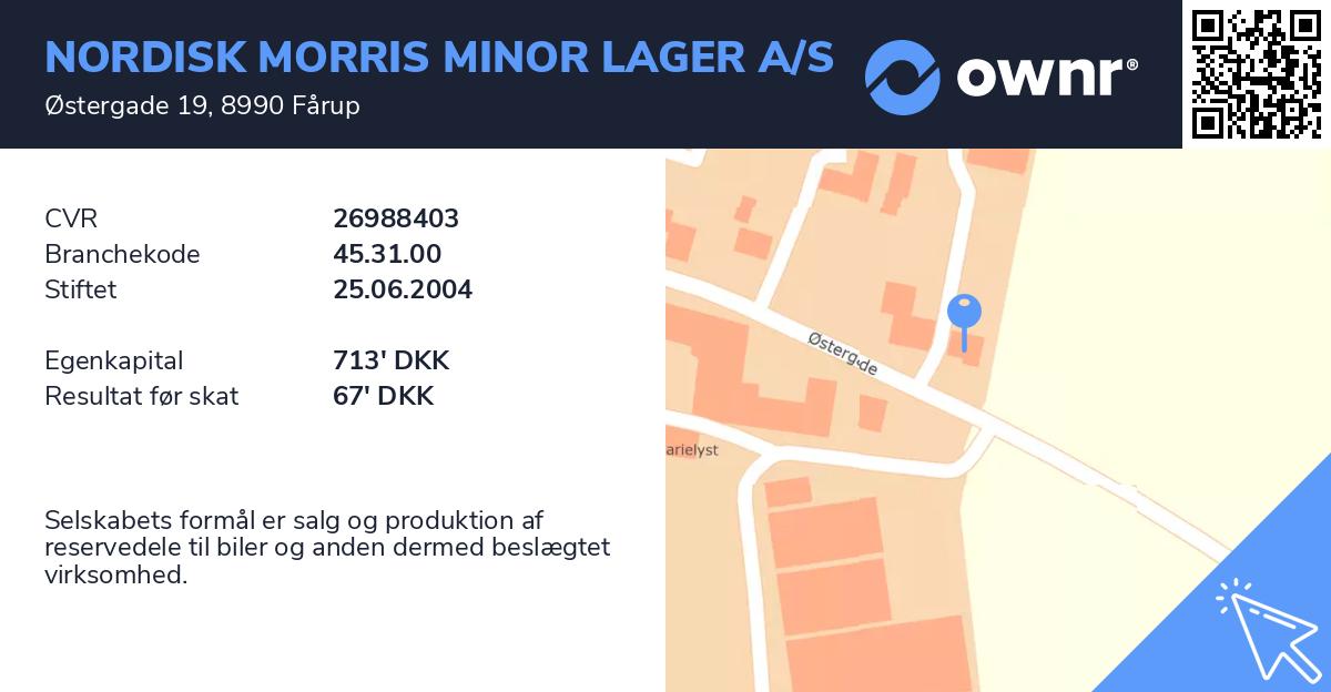 Nordisk Morris Minor Lager A/S