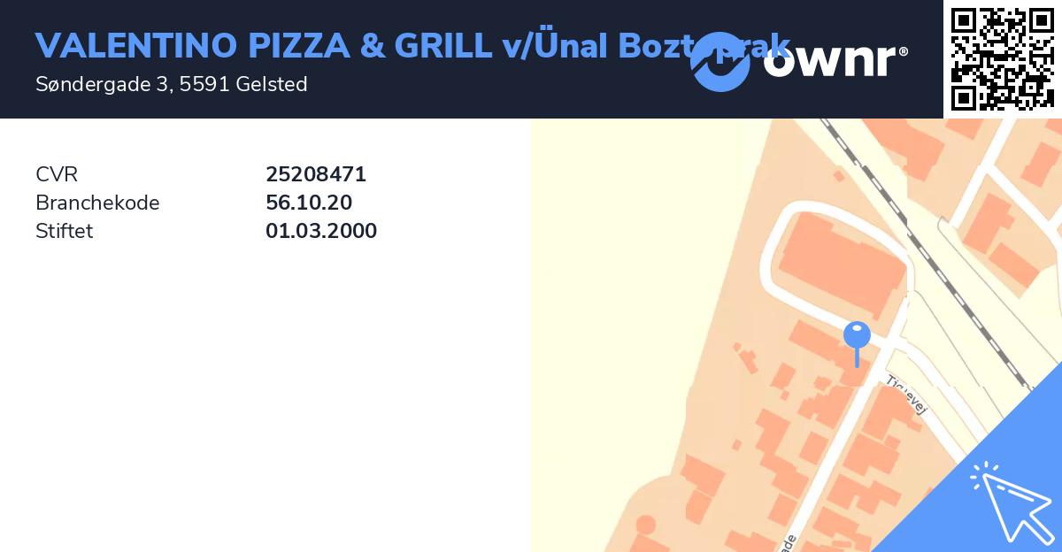 Valentino Pizza V/ünal Boztoprak - Se overskud, ejere, tidslinje og regnskaber -