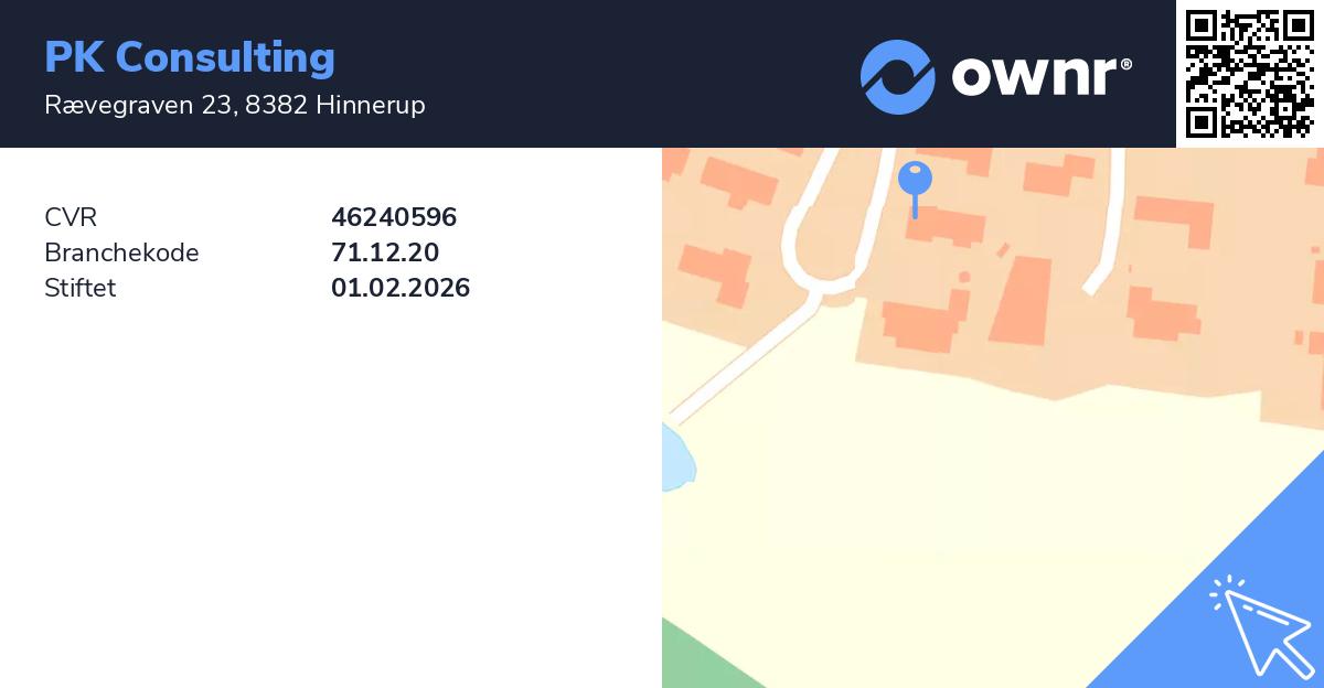 PK Consulting - Se overskud, ejere, tidslinje og regnskaber - ownr®