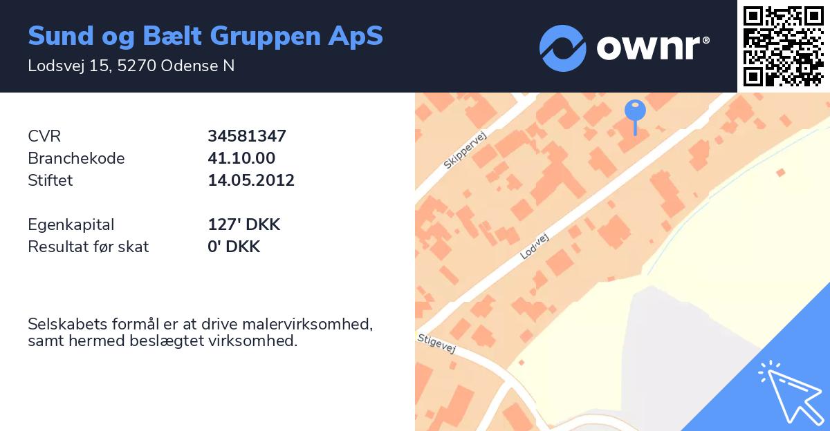 Sund Og Bælt Gruppen ApS - Se Overskud, Ejere, Tidslinje Og Regnskaber ...