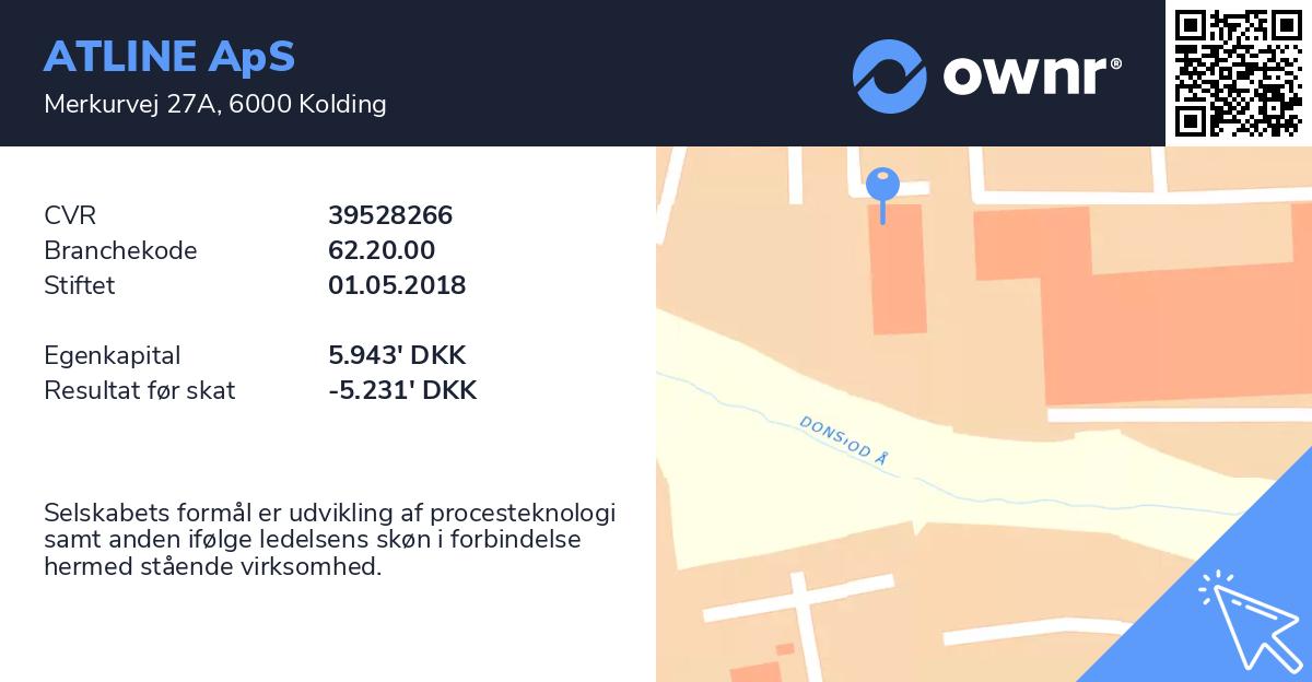 ATLINE ApS - Se overskud, ejere, tidslinje og regnskaber - ownr®