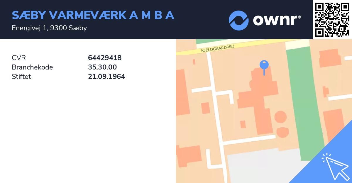 SÆBY VARMEVÆRK A M B A - Se Overskud, Ejere, Tidslinje Og Regnskaber ...