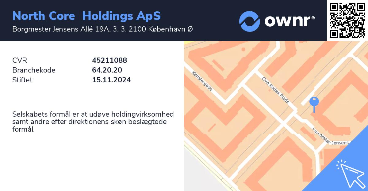 North Core Holdings ApS - Se Overskud, Ejere, Tidslinje Og Regnskaber ...