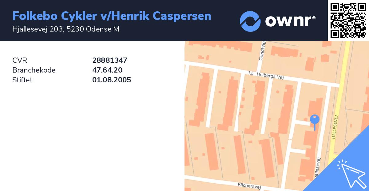 V/henrik Caspersen - Se overskud, tidslinje og regnskaber - ownr®