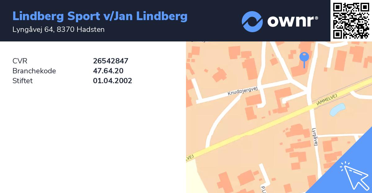 Lindberg Sport V/jan Lindberg - Se overskud, ejere, og regnskaber -