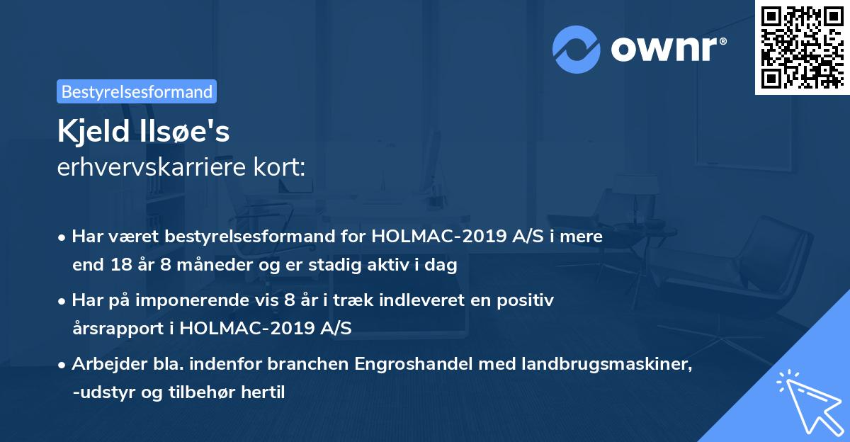 Kjeld Ilsøe's erhvervskarriere kort