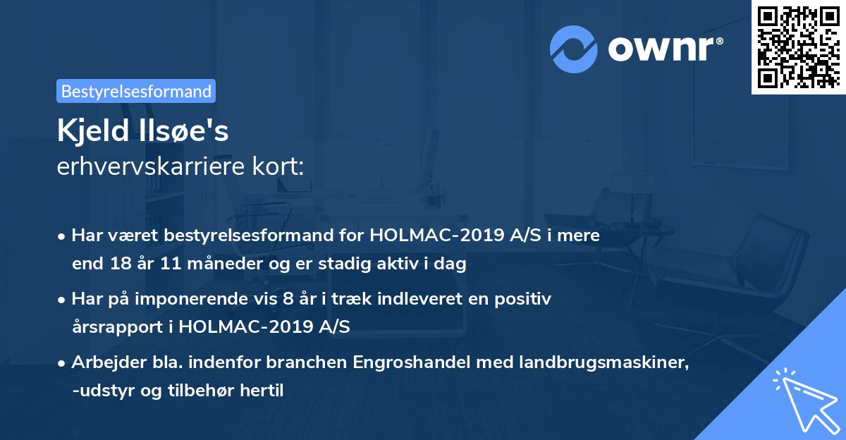 Kjeld Ilsøe's erhvervskarriere kort