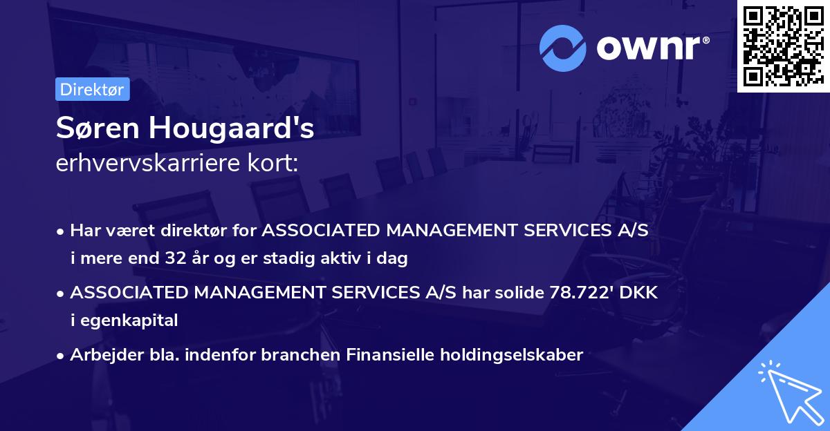 Søren Hougaard's erhvervskarriere kort