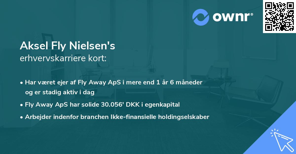 Aksel Fly Nielsen's erhvervskarriere kort