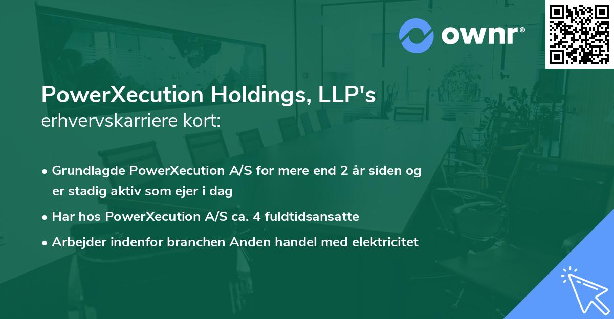 PowerXecution Holdings, LLP's erhvervskarriere kort