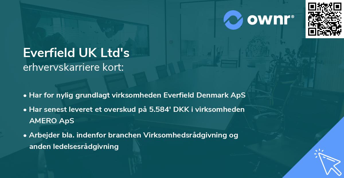 Everfield UK Ltd's erhvervskarriere kort