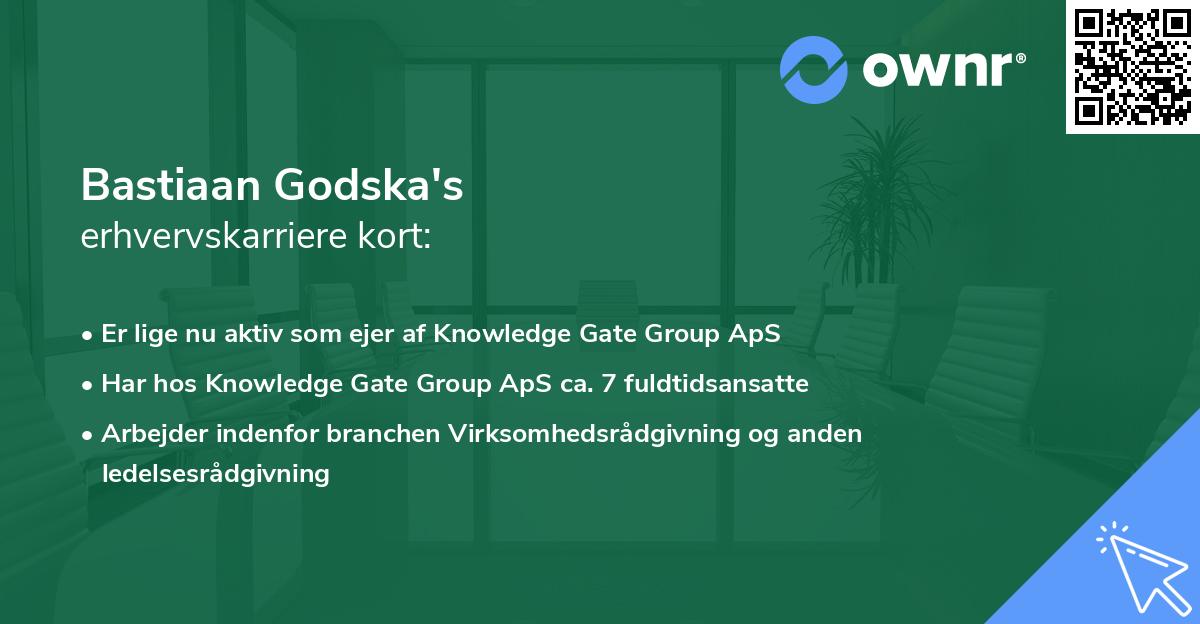 Bastiaan Godska's erhvervskarriere kort