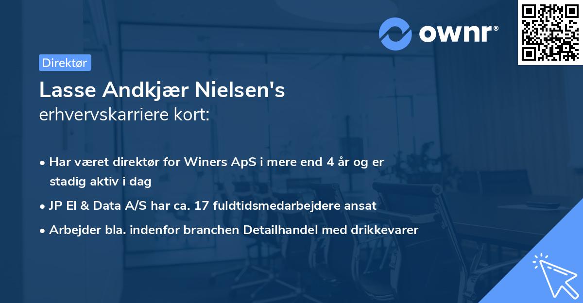 Lasse Andkjær Nielsen's erhvervskarriere kort