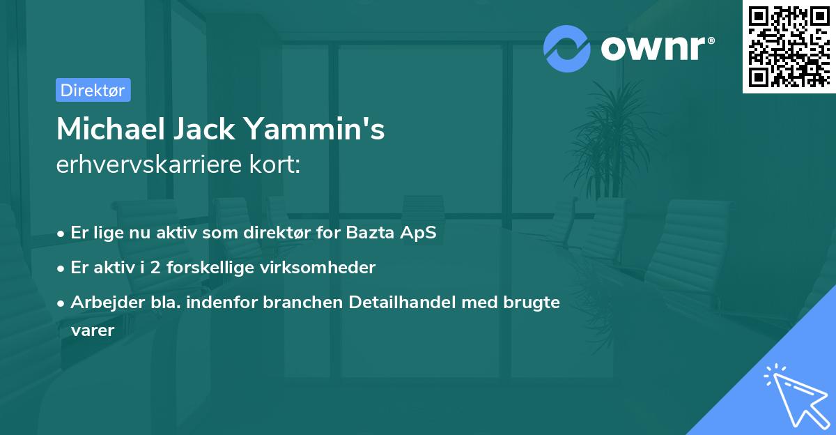 Michael Jack Yammin's erhvervskarriere kort