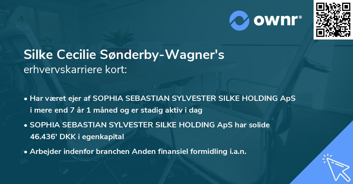 Silke Cecilie Sønderby-Wagner's erhvervskarriere kort