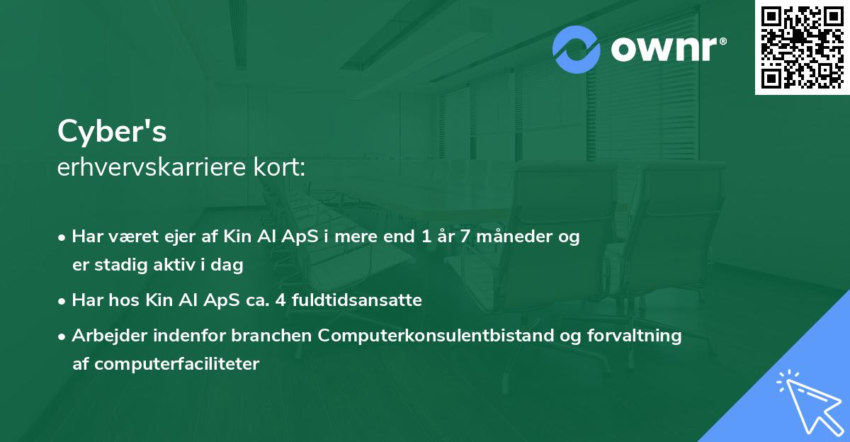 Cyber's erhvervskarriere kort