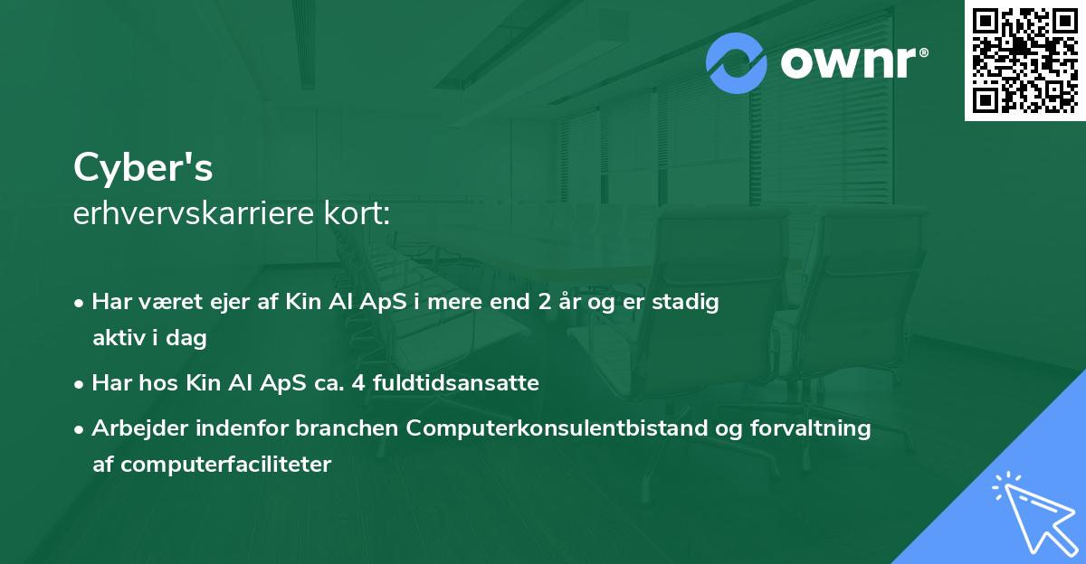 Cyber's erhvervskarriere kort
