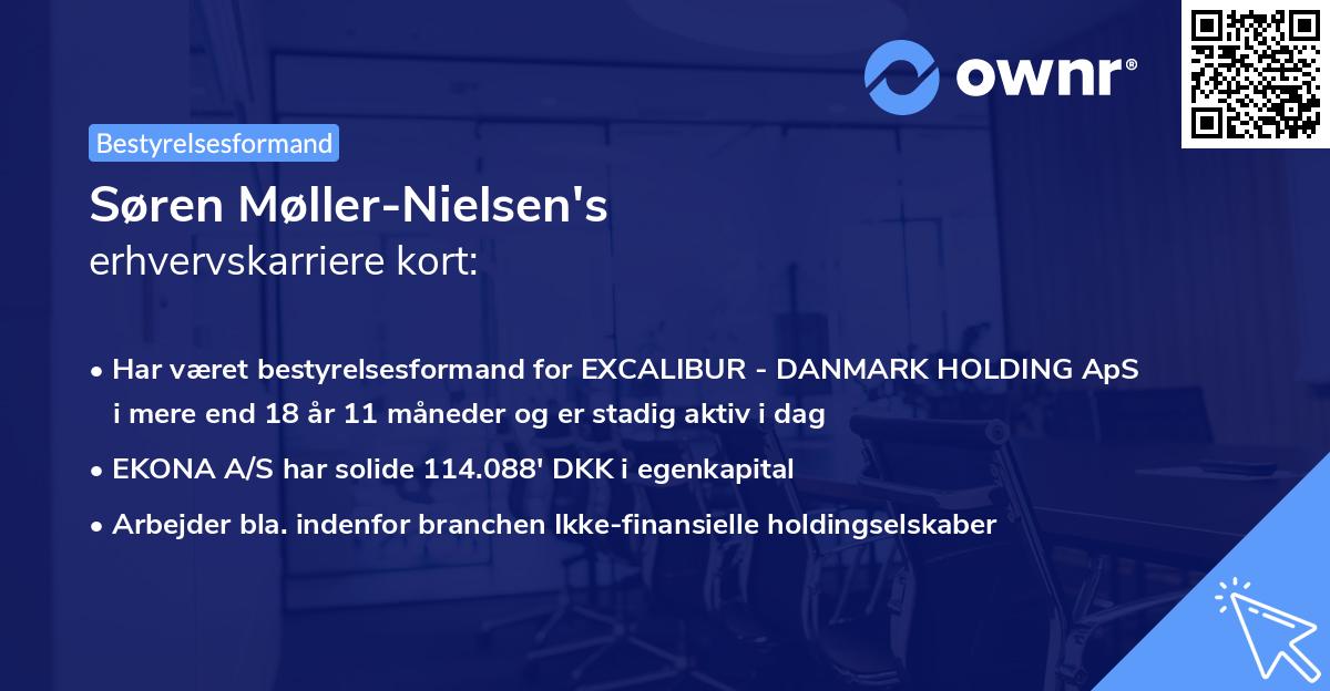 Søren Møller-Nielsen's erhvervskarriere kort