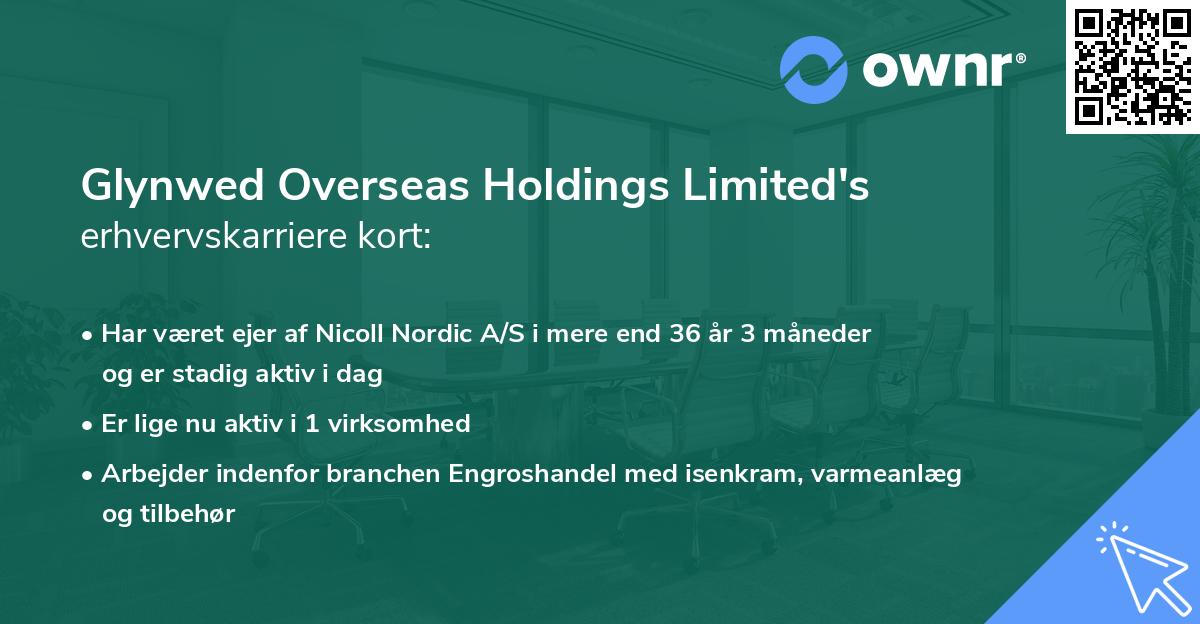 Glynwed Overseas Holdings Limited's erhvervskarriere kort