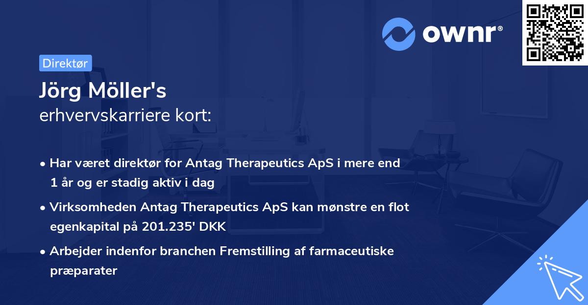 Jörg Möller's erhvervskarriere kort