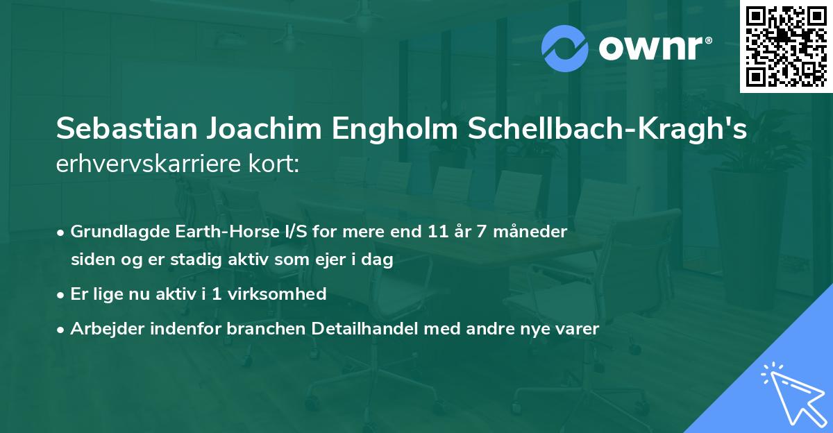 Sebastian Joachim Engholm Schellbach-Kragh's erhvervskarriere kort