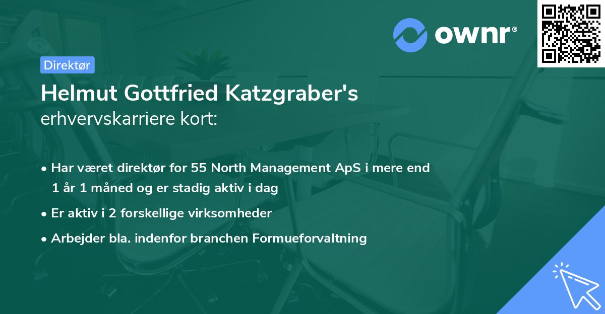 Helmut Gottfried Katzgraber's erhvervskarriere kort