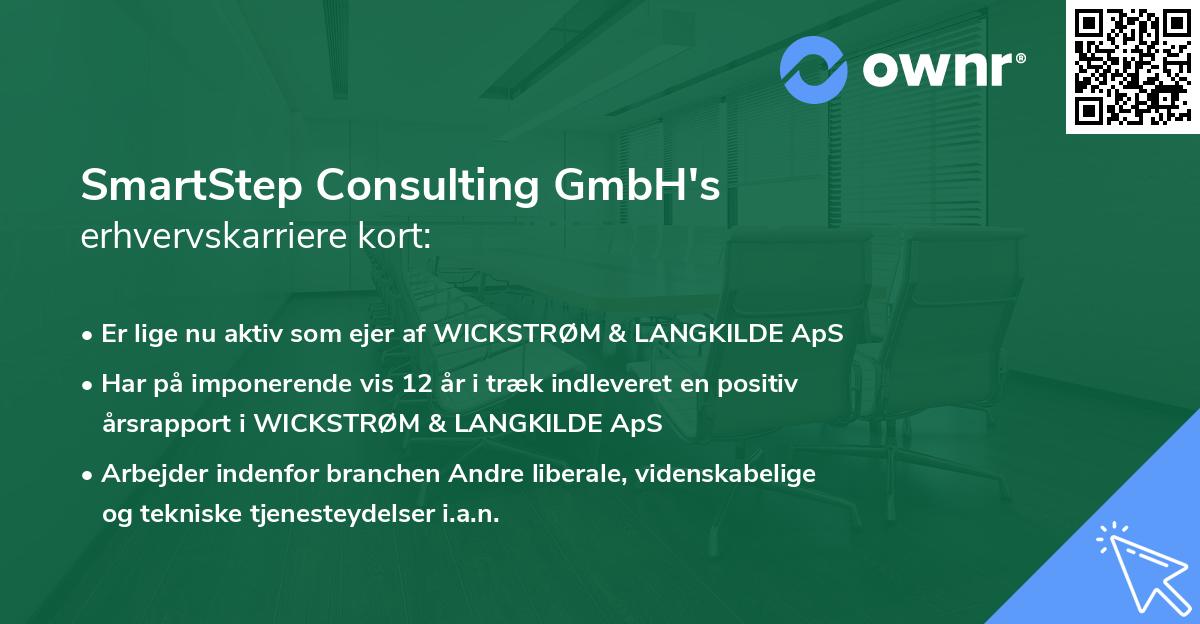 SmartStep Consulting GmbH's erhvervskarriere kort