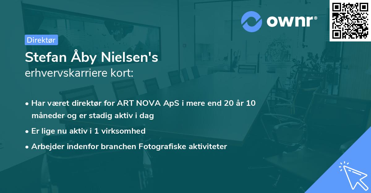 Stefan Åby Nielsen's erhvervskarriere kort