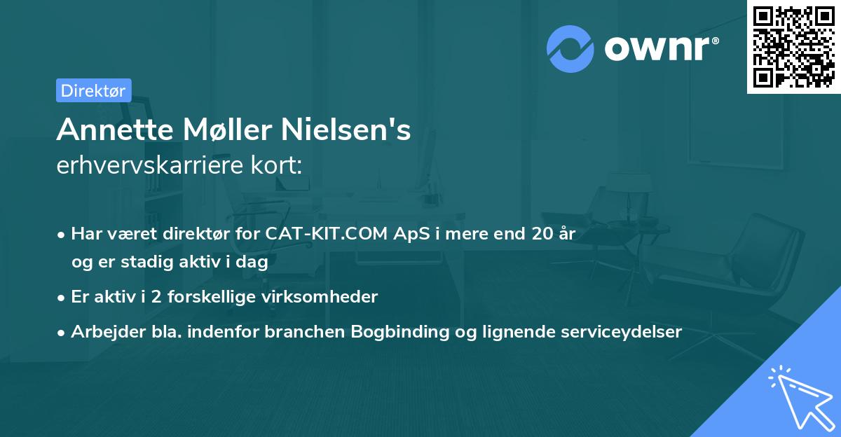 Annette Møller Nielsen's erhvervskarriere kort