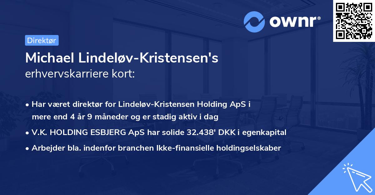 Michael Lindeløv-Kristensen's erhvervskarriere kort
