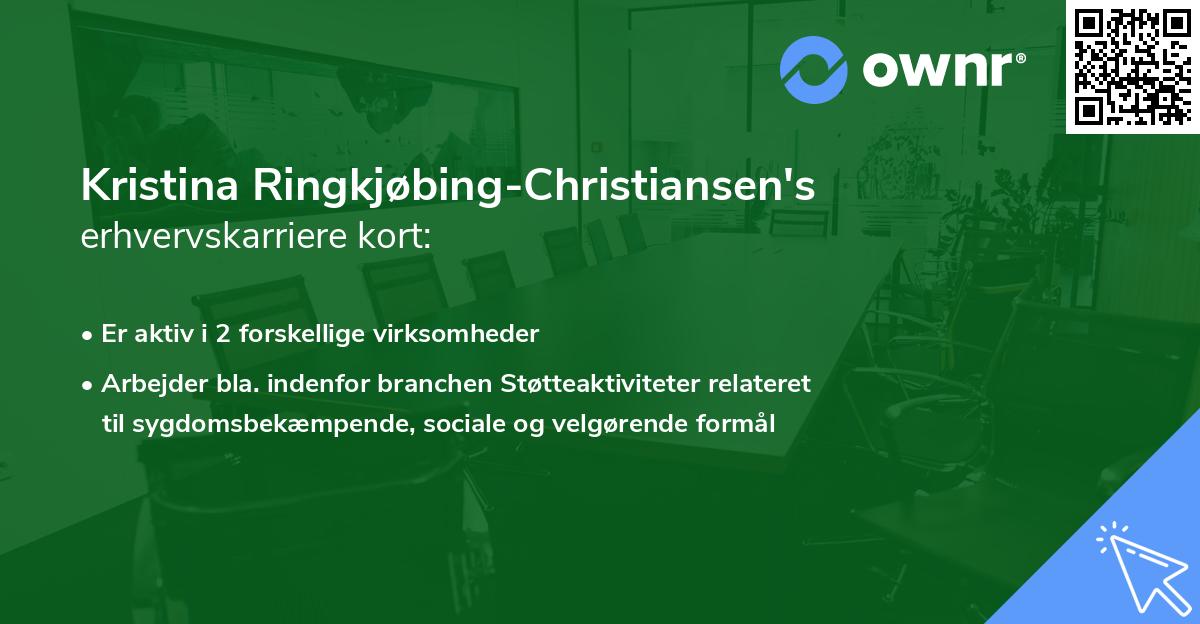 Kristina Ringkjøbing-Christiansen's erhvervskarriere kort