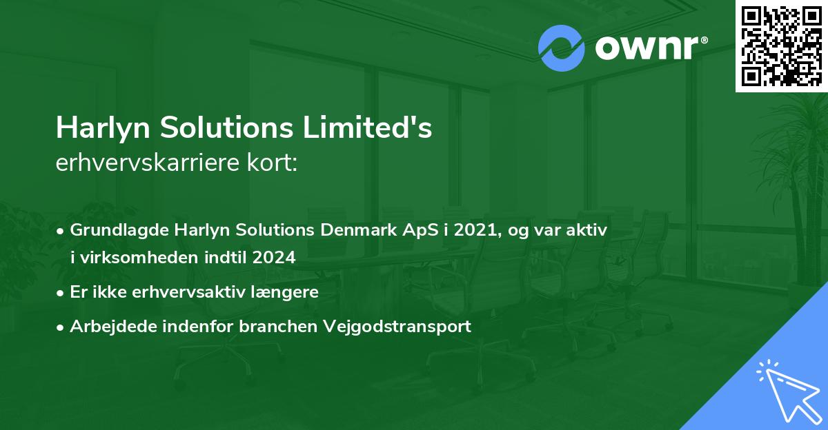 Harlyn Solutions Limited's erhvervskarriere kort