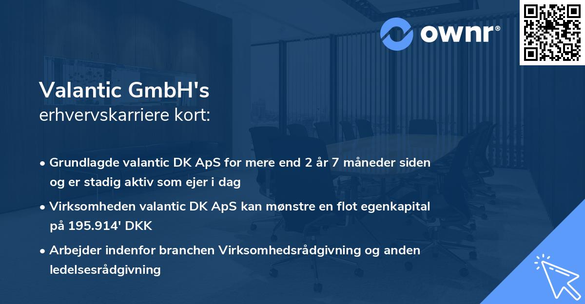 Valantic GmbH's erhvervskarriere kort