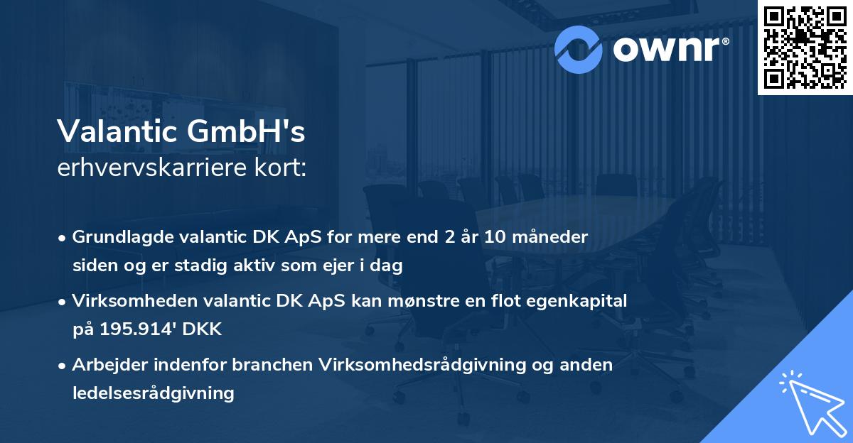 Valantic GmbH's erhvervskarriere kort