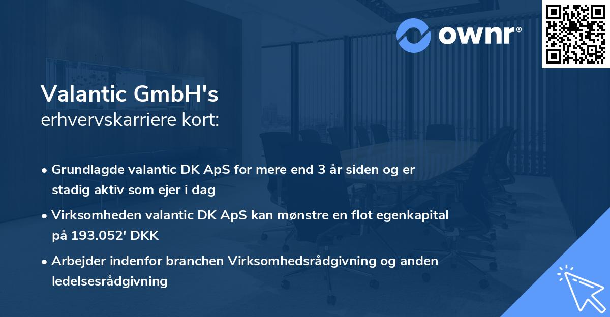 Valantic GmbH's erhvervskarriere kort