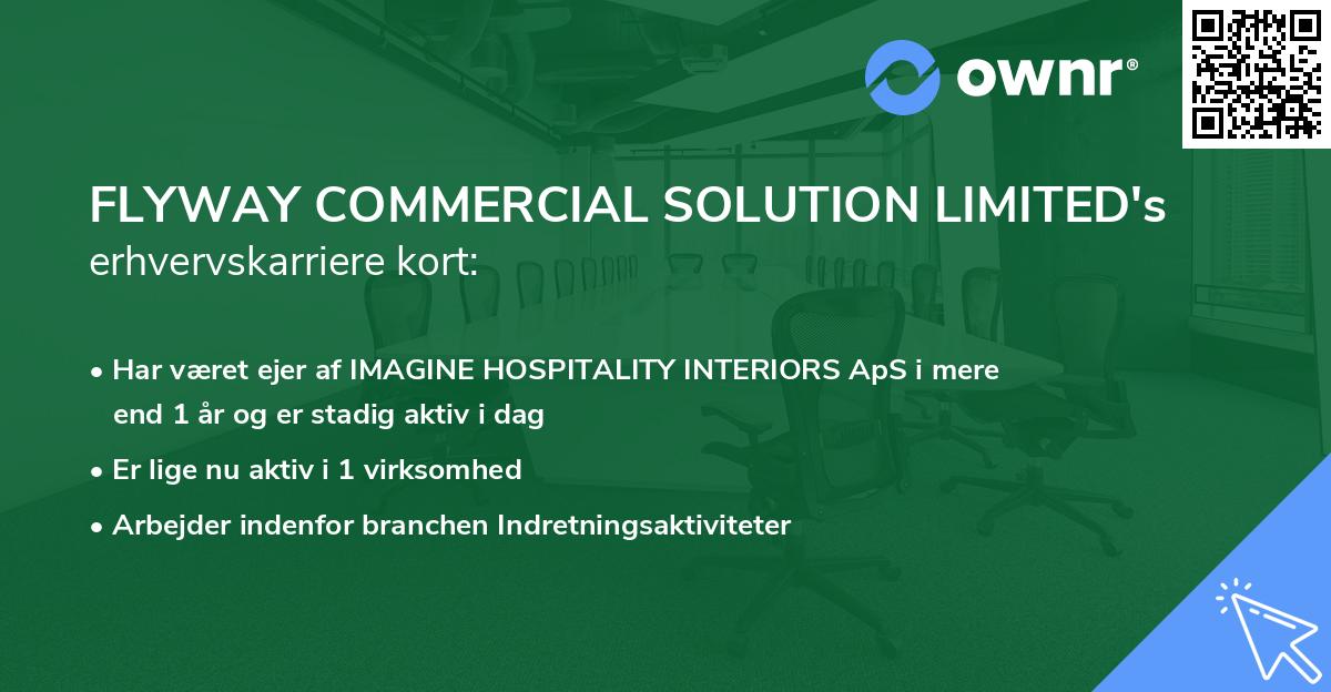 FLYWAY COMMERCIAL SOLUTION LIMITED's erhvervskarriere kort