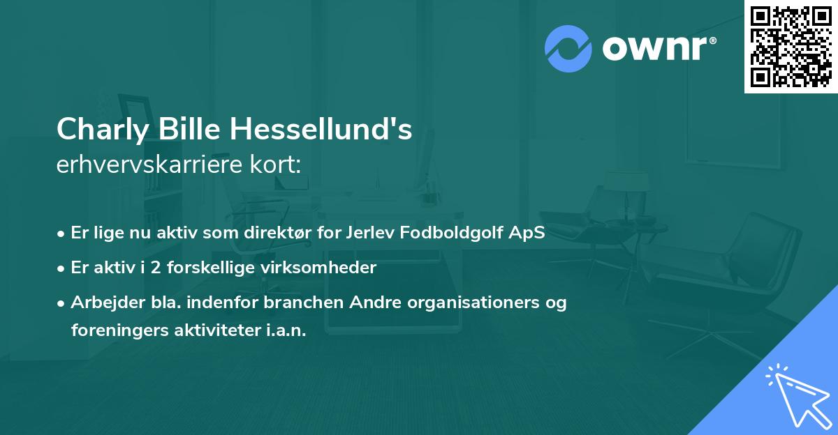 Charly Bille Hessellund's erhvervskarriere kort