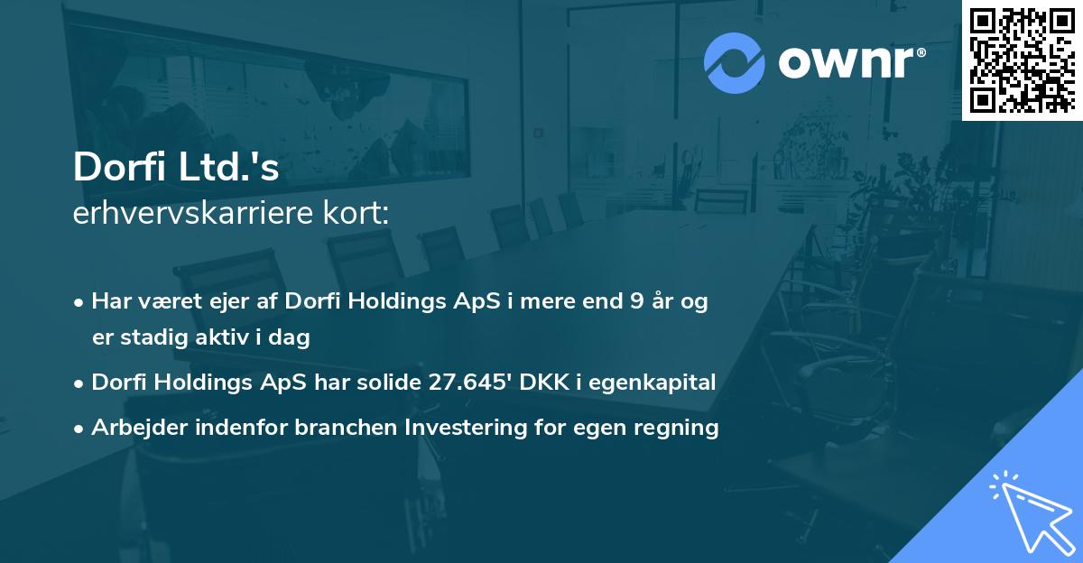 Dorfi Ltd.'s erhvervskarriere kort