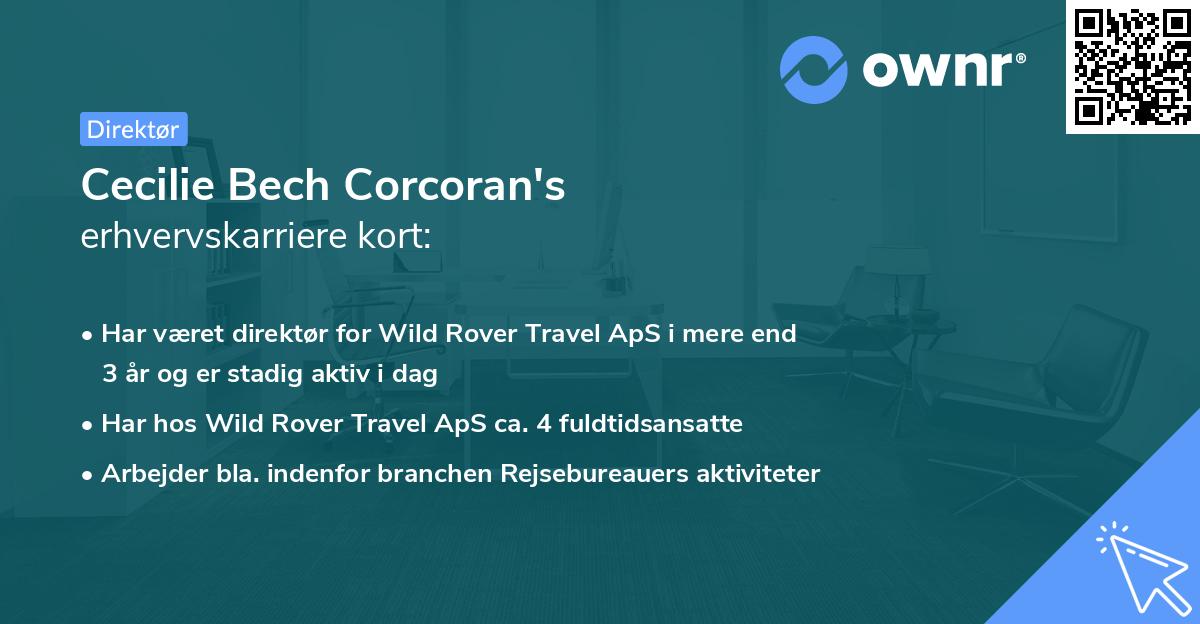 Cecilie Bech Corcoran's erhvervskarriere kort