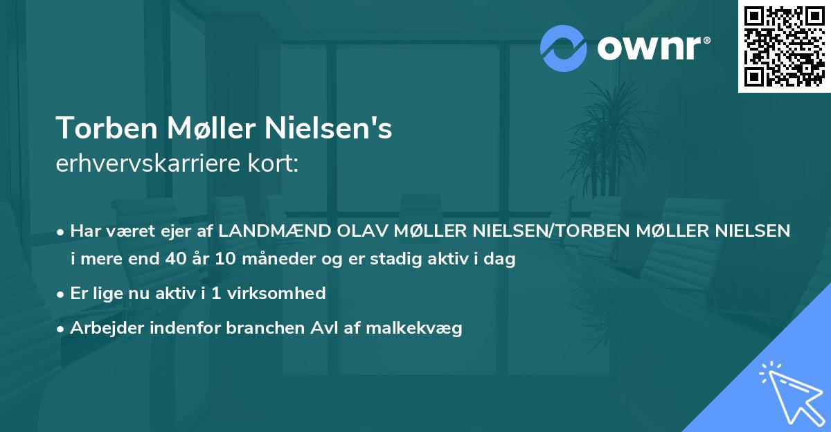 Torben Møller Nielsen's erhvervskarriere kort