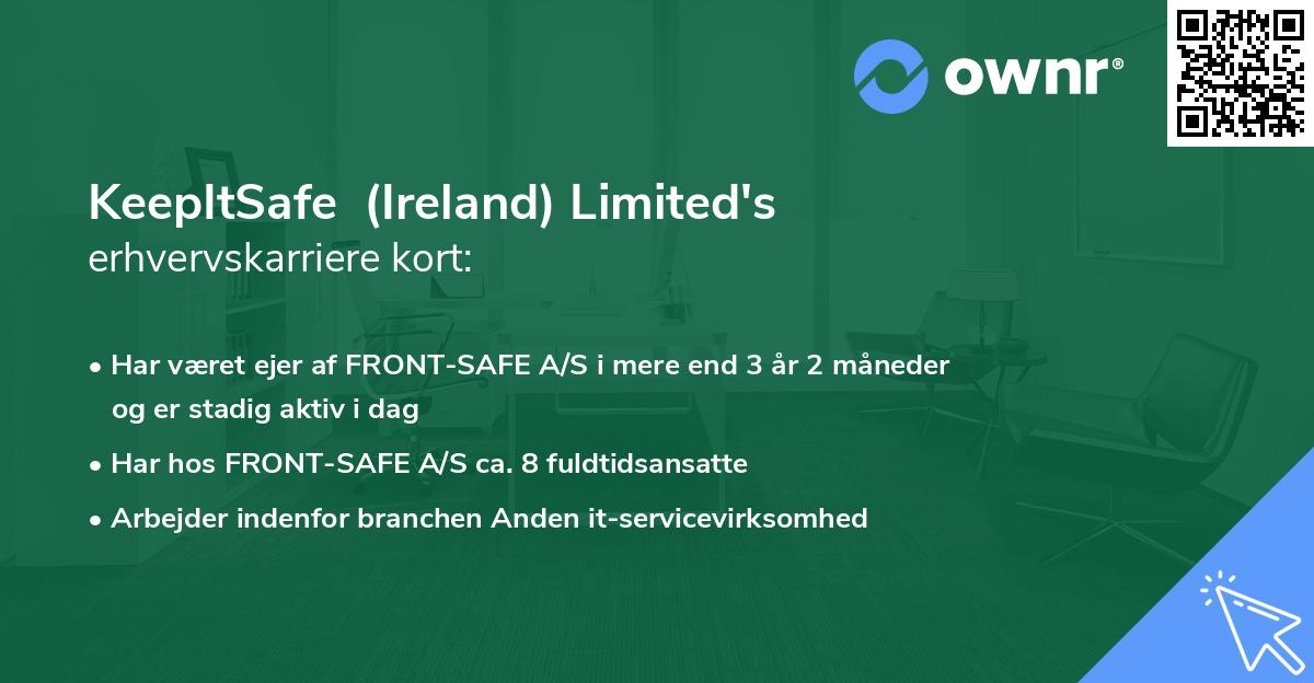 KeepItSafe  (Ireland) Limited's erhvervskarriere kort