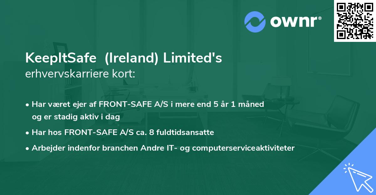 KeepItSafe  (Ireland) Limited's erhvervskarriere kort