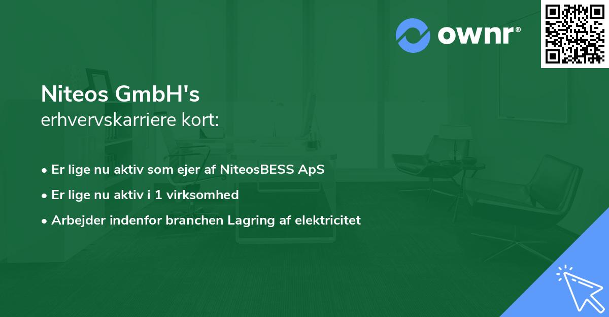 Niteos GmbH's erhvervskarriere kort