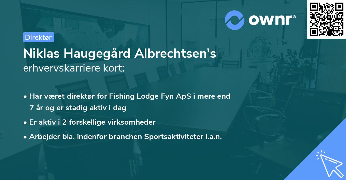 Niklas Haugegård Albrechtsen's erhvervskarriere kort