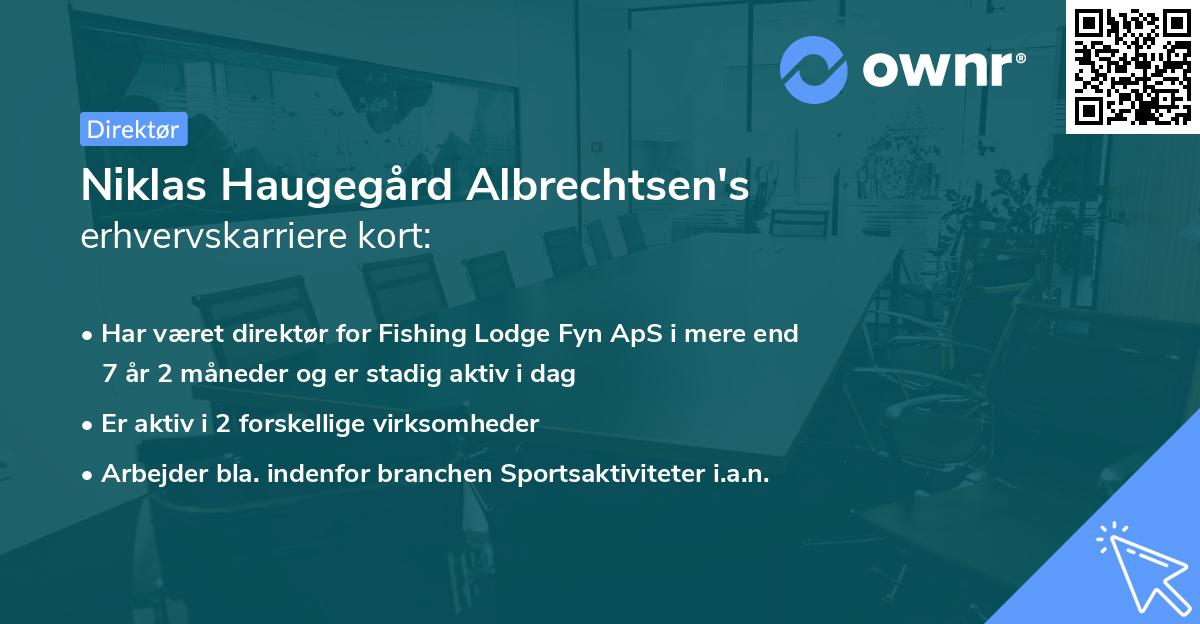 Niklas Haugegård Albrechtsen's erhvervskarriere kort