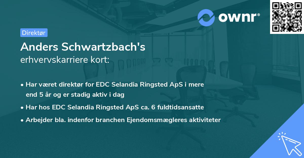 Anders Schwartzbach's erhvervskarriere kort