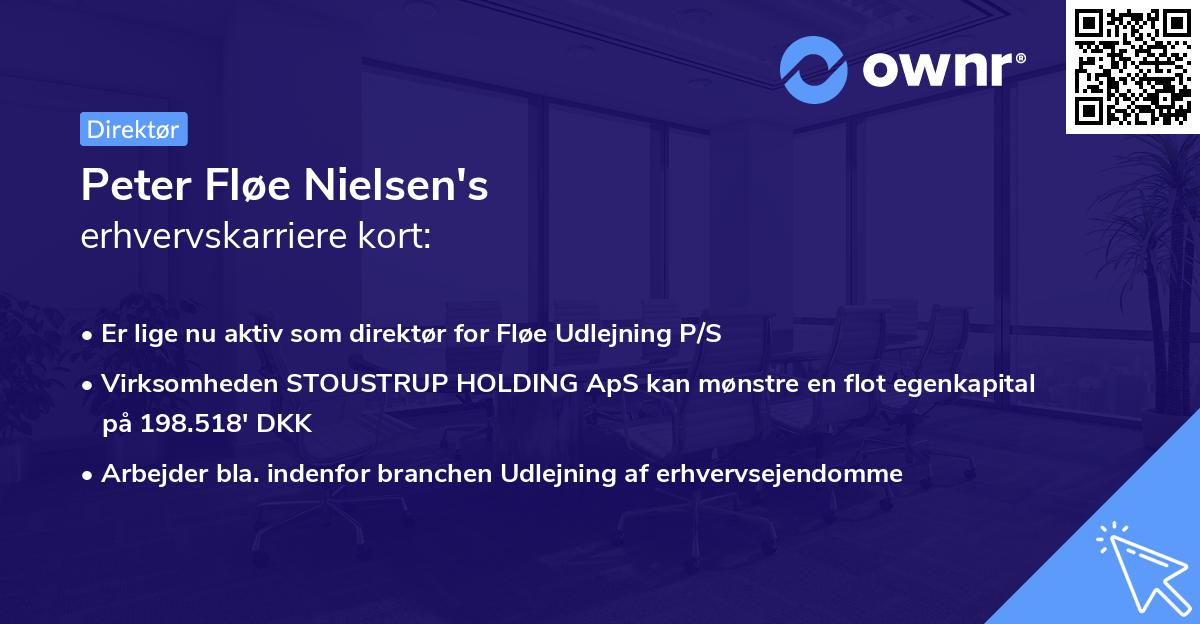 Peter Fløe Nielsen's erhvervskarriere kort