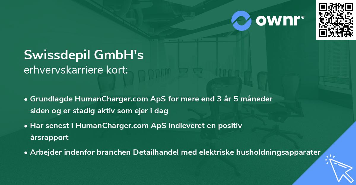 Swissdepil GmbH's erhvervskarriere kort