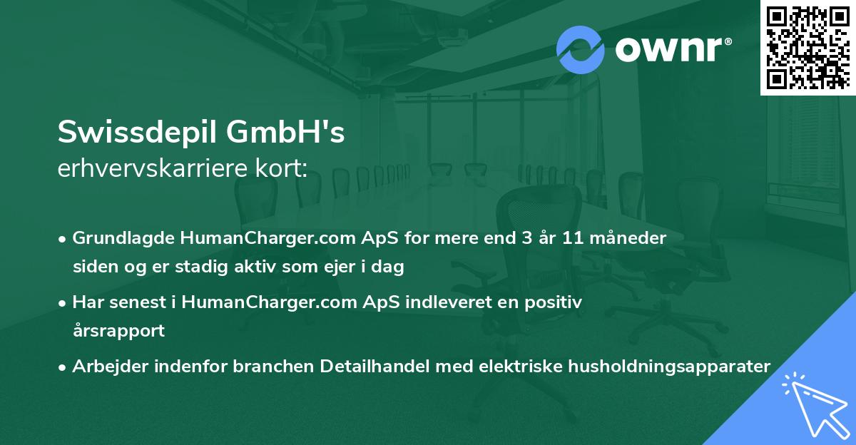 Swissdepil GmbH's erhvervskarriere kort