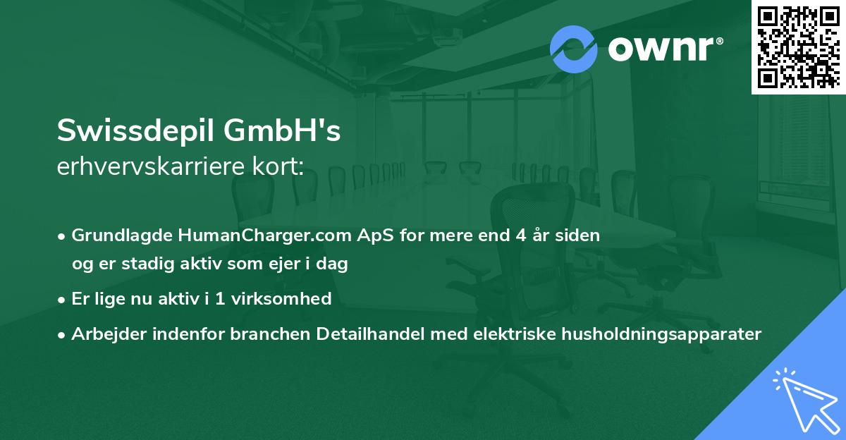 Swissdepil GmbH's erhvervskarriere kort
